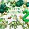 Konoz Dino Geburtstag Deko 2 Jahre, Geburtstagsdeko 2 Jahre Junge, Dino Deko Kindergeburtstag, Deko 2. Geburtstag Junge Mädchen, Dinosaurier Geburtstag Deko, Grün Dino Folienballon Geburtstagsdeko