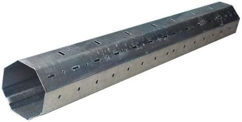 AERREGI Rullo Avvolgitore Ottagonale Liscio per Tapparella Misura 200 cm Ø 60 mm
