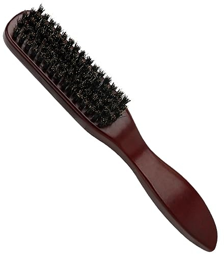 Spazzola Setole Cinghiale,Spazzola Capelli Uomo,Spazzola Setole Morbide,Spazzola Coda Tirata,Hair Brush, Riducendo la Rottura dei Capelli, Massaggio del Cuoio Capelluto