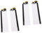 EXCEART 2sets Monitor Memo Board Owl Design Acrylic Material Sturdy Office Home Easy to Stick Memo Pad 2pcs*2