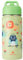 SANTECO Trinkflasche Kinder Edelstahl 500ml mit Strohhalm, Kinder Thermosflasche BPA-frei Wasserflasche Einfach zu Säubern, Thermoskanne Jungen Mädchen für Kindergarten Schule - Eule
