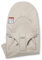 BabyBjörn Stoffsitz für Babywippe, gewebt/Jersey, Tri-Fabric, hellbeige