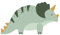 12 Servietten Dino Triceratops Partyservietten Geburtstag Dinosauri Party Serviette Tischdeko Papierservietten Kindergeburtstag Dinosaurier
