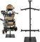 BOOSTEADY Tactical Gear Stand Helmet Vest Belt Display Rack,Heavy Duty Steel Tactical Vest Hanger,Adjustable Garage Free-Standing Organizer, for Tactical Gear and Police Duty Gear Rack Construction