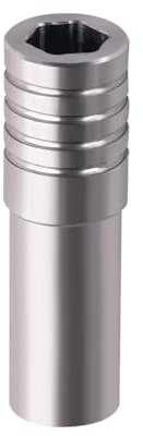 XTPTFABS Screwdriver Extension Pole Adapter Sleeve Compatible with Leatherman Free T2 T4 P2 P4 K2 K4(Fits 6.35 Bits Hexagon Head and Leatherman Flat Bits)