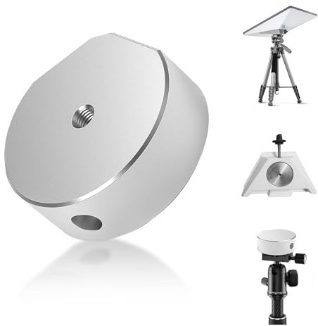 VZU Starlink Mini Stativ Adapter, Aluminiumlegierung, mit 1/4-Zoll-20-Gewinde, für Vans, Wohnmobil, Outdoor, Camping, Standard-1/4-Zoll-StativenStraße, für Starlink Mini 2024