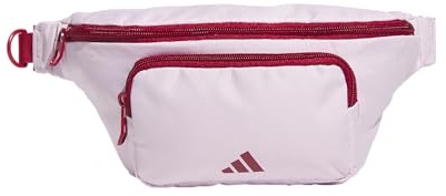 adidas Tägliche Hüfttasche – Bauchtasche für den Alltag, Transparentes Rosa/aktives Kastanienbraun, One Size, Tägliche Hüfttasche – Bauchtasche für den Alltag