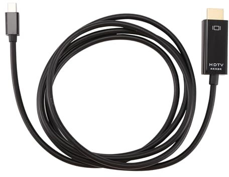 Hepzest Câble Mini Port D'Affichage vers Câble 4K Mini DP vers 6 Pieds pour/Pro, Pro/Dock, Moniteur, Projecteur
