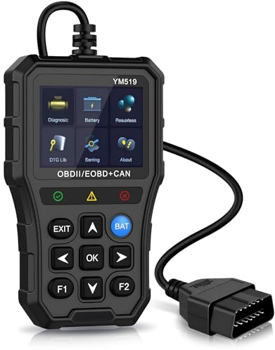 Liwogi OBD2 Auto Diagnosi Scanner Diagnostica OBD con 10 modalità di Diagnosi, Test di Sistema, Cancellazione dei Codici di Errore del Veicolo Professionale di Lettura dei Codici