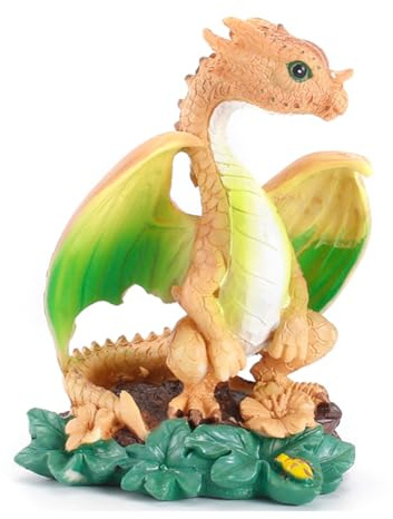 Flaroey Outdoor Gardening Decorations Nordic Magical Dinosaur Resin Crafts Ornaments,A 1 Piece