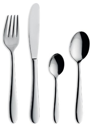 Amefa Monogram Sure Cutlery Set, 16 Pieces