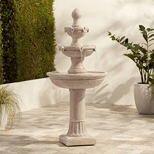 Stafford - Fontana per esterni, altezza 121,9 cm, a tre livelli, per cortile, giardino, patio, terrazza, casa John Timberland