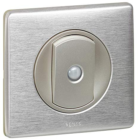 LEGRAND - Plaque anodisé 1 poste aluminium LEGRAND CELIANE 068921 - LEG-068921