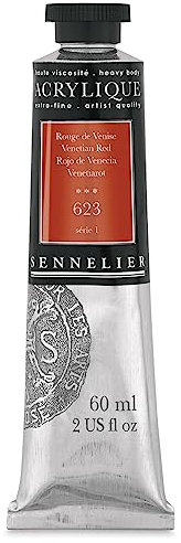 Sennelier Extra-Fine Artist Acryliques Venetian red 623 60 ml by Sennelier