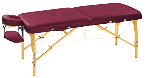Massageliege Physio One Classic Set, burgund