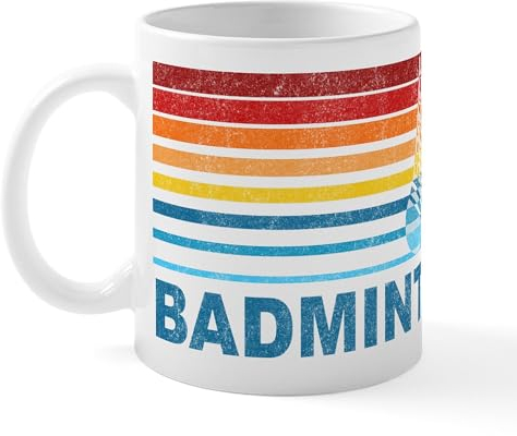 CafePress Badminton Mug 11 oz (325 ml) Ceramic Coffee Mug