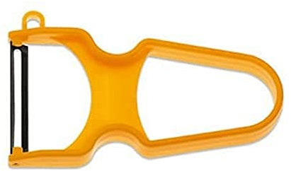 Giesser seit 1776 - Made in Germany - Sparschäler, beschichtete Klinge, klinge beweglich, gelb, Küchenzubehör, 8249 rap g