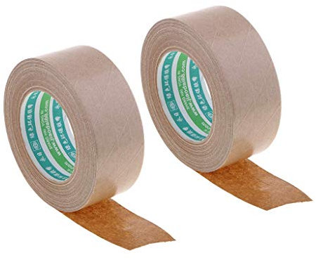 Tubayia Lot de 2 rouleaux de papier kraft autocollant