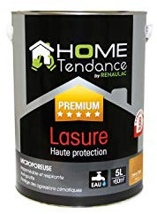 HOME TENDANCE Lasure haute protection 5 L chene clair satiné