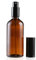 YFZYT 10 Stück Bernstein Glas Sprühflaschen mit feiner Sprühnebel Trigger, Wiederverwendbare Glasflaschen Behälter, Tragbar Feinen Nebel Sprühflasche Reisen Flasche Set - 100 ML