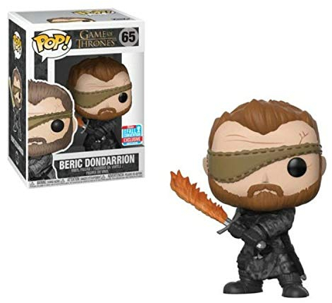 FunKo POP! Fernsehen: Game of Thrones - Beric Dondarrion mit Flammenschwert 2018 Fall Convention Exclusive