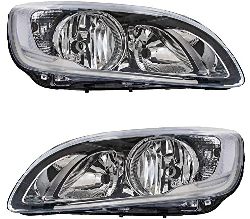 Halogenscheinwerfer Set mit Motor für V60 S60 II H7 H9