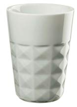 ASA Selection facette Espressobecher Pale Sky, Espresso Becher, Kaffeetasse, Tasse, Porzellan, Grün, 80 ml, 59010179