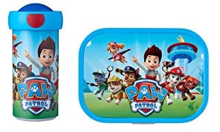 Mepal - Lunch-Set Campus - Lunch-Set für Kinder mit Verschlussbecher & Lunch Box - Lunch-Set für die Schule oder Unterwegs - Spülmaschinenfest & BPA-frei - 300 ml + 750 ml - Paw Patrol