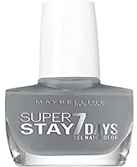 Maybelline New York Professioneller Nagellack – Gel-Technologie – Super Stay 7 Tage – Farbton: Urban Steel (909)