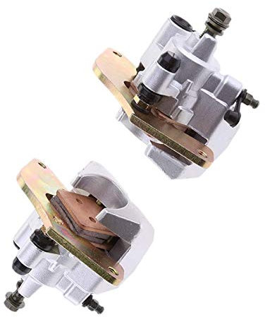 Carbman Front Brake Caliper Set (Left + Right) Fits Honda Rancher 420 TRX420 2007-2015 Foreman 500 TRX500 2012 2013 2014 2015
