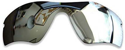 POLARLENS Replacement Lenses for Oakley Radar Path - Compatible with Oakley Radar Path Sunglasses (Silver)