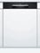 Bosch SMI2ITB33E Serie 2, Lavastoviglie da incasso con frontalino, Home Connect, Diagnostica da remoto, Assistente al lavaggio, Programma Preferito, EcoDosage, Nero, 60 cm