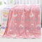 Hayisugal Kinder Decke 6-lagig Babydecke aus 100% Baumwolle - kuschelige Baumwolldecke Ideal als Kinderwagendecke, Erstlingsdecke, Bettdecke oder Kuscheldecke, Rosa Nachthimmel, 120x150cm