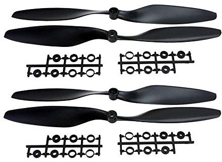 FEICHAO 2 Paar 1045 Propeller 10x4,5 1045R Requisiten für F450 500 F550 FPV Multi-Copter Drohne