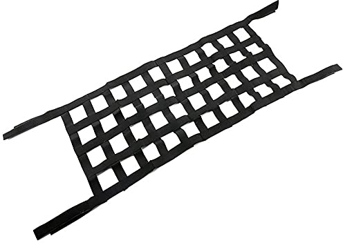 Tiardey Rete di carico superiore posteriore per Wrangler, supporto per amaca sul tetto dell'auto Accessori per Wrangler YJ, TJ, JK, JL 1987-2020 Siste.