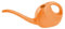 BAUSTER® Arrosoir de jardin en plastique pour intérieur et extérieur - 2 l - Arrosoir coloré - Pour enfants - 2 l - Orange