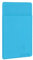 sourcing map Phone Card Holder Silicone Phone Wallet Stick on Adhesive Sticker Sky Blue
