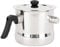 KARL HAUSMANN Milchtopf induktion 1.5L mit Deckel - Kochtopf mit Pfeife - Milchtopf doppelwandig mit Bakelitgriff - Simmertopf - Puddingtopf aus Edelstahl - Milchtöpfe Klein