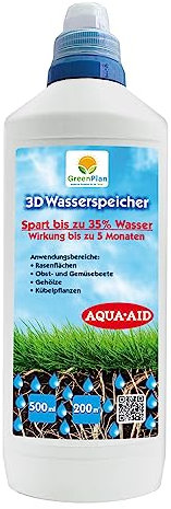Green Plan 3D Wasserspeicher für Garten 500ml