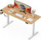 SANODESK 140 * 60 Electric Standing Desk Height Adjustable Standing Desk Sit Stand Desk Adjustable Desk Stand Up Desk for Home Office