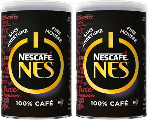 Nescafé NES, Café Soluble, Boîte de 100g (Lot de 2)