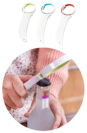 HEMOTON Roter Dosenöffner Verstellbarer Dosenöffner Flaschenöffner Verstellbarer Öffner Küchenbar-tool Getränkeöffner Werkzeug Einstellbar