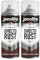 Jenolite Directorust Gloss Spray Paint - ESPRESSO BROWN, 2 x 400ml, Direct To Rust, Multi-Surface Gloss Paint For Wood, Metal, Plastic, Ceramic, 8017