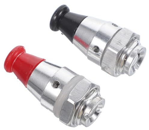 OFFSCH 2stücke Sicherheitsventil Für Schnellkochtopf Überdruckventil Aus Aluminiumlegierung Ersatzteil Für Schnellkochtopf Verschlussventil Für Küchenschnellkochtopf Zubehör Für