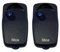 Nice FLO1 - Telecomando per cancelli e porte da garage, 1 canale, 433,92 MHz, compatibile con ricevitori flox2/floxi2, da non confondere con flo1-rs (blu set di 2 telecomandi)
