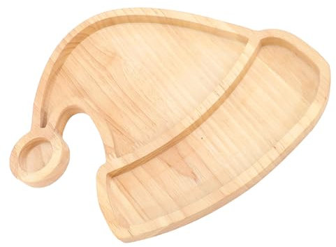 Sottovaso per Piante in Legno, Vassoio per Vasi per Piante a Tema Natalizio per Cucina (quercia)