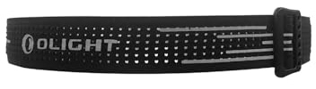 OLIGHT Stirnband für Perun 3 Stirnlampe | bequem, verstellbar, Ersatzband, Schwarz