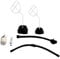 45CC 52CC 58CC Chainsaw Fuel Filter Hose Pipe Line Cap Set Compatible With 4500 5200 5800 Models Single Cylinder 2-Stroke Petrol Gas Powered Chainsaws