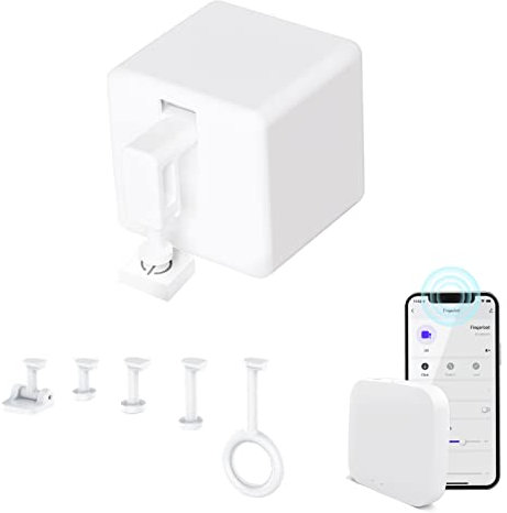 Robot a Pusher a Pulsante Intelligente, Controller Automatico del Timer a Switch della Luce Wireless Controller Automatico con Telecomando App di Fingerbot per Alexa Home (V2)