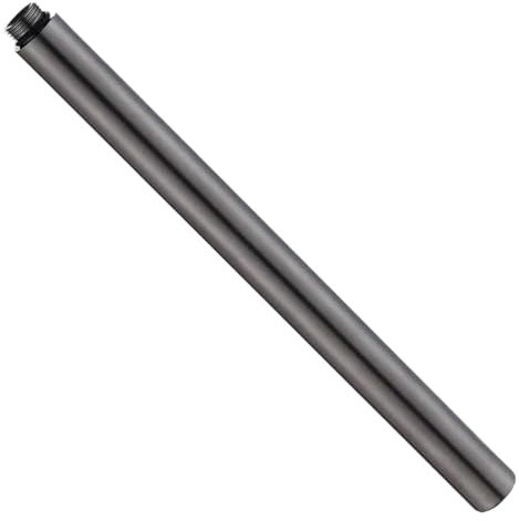 Rallonge de tuyau de 30 cm en acier inoxydable - Extrémités filetées - Ajustement de précision - Revêtement résistant à la rouille - Tuyau de douche - Avec joint anti-fuite - Pour pulvérisation hors